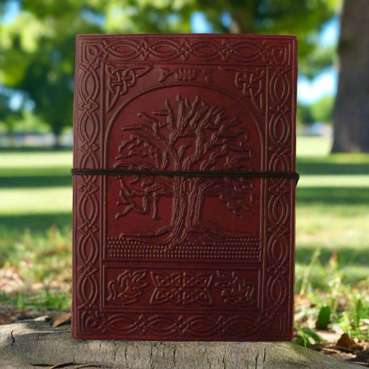 Tree Of Life Leather Journal