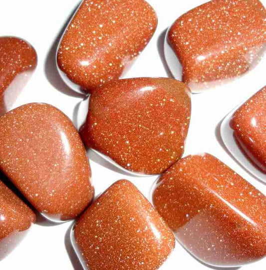 Brown Goldstone Tumbled Stone