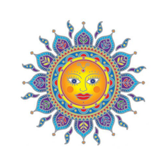 Golden Sun Mandala Sunseal