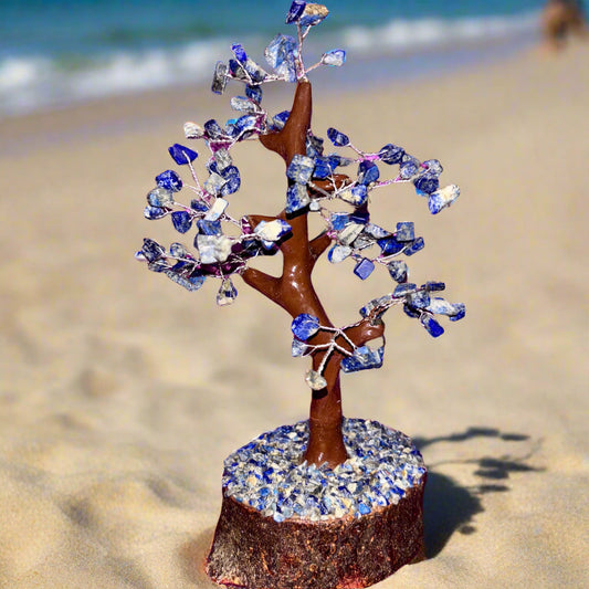 Lapis Lazuli Gem Tree