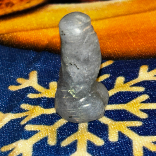 Labradorite Phallus Carving