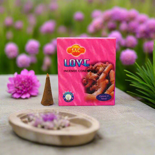 Love Incense Cones