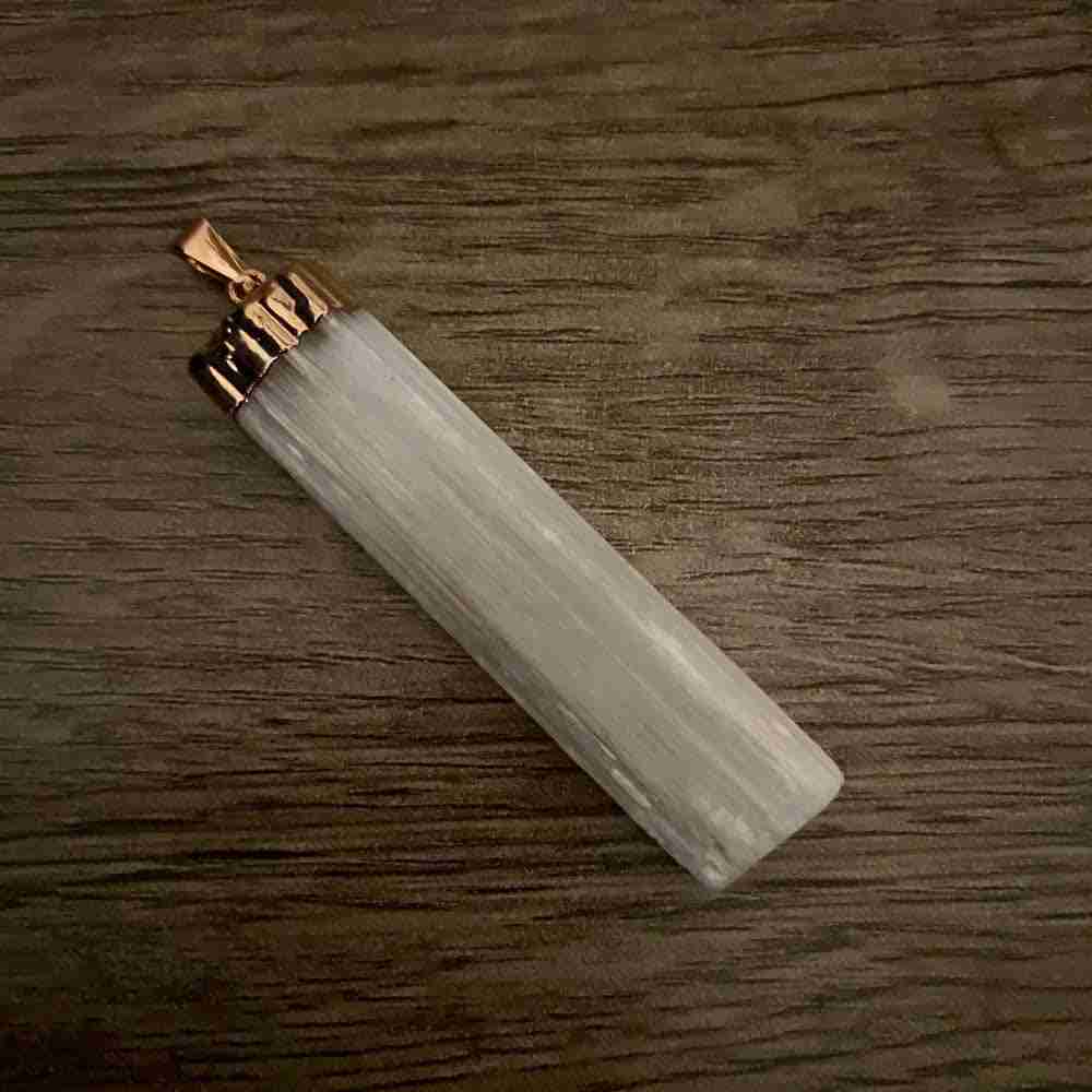 Selenite Pendant