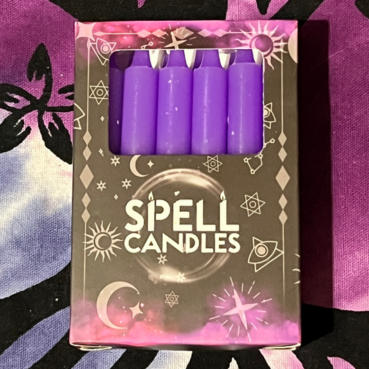 Purple Spell Candles