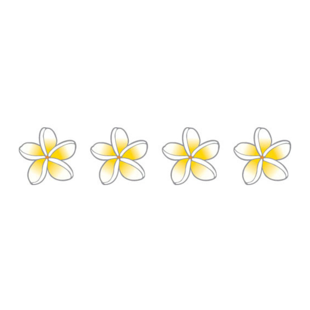 Yellow Frangipani Sunstrip